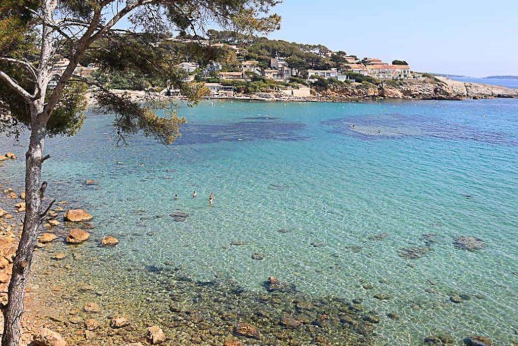 Emplacement Ideal, Vue Mer, Parking Offert Sanary-sur-Mer Buitenkant foto